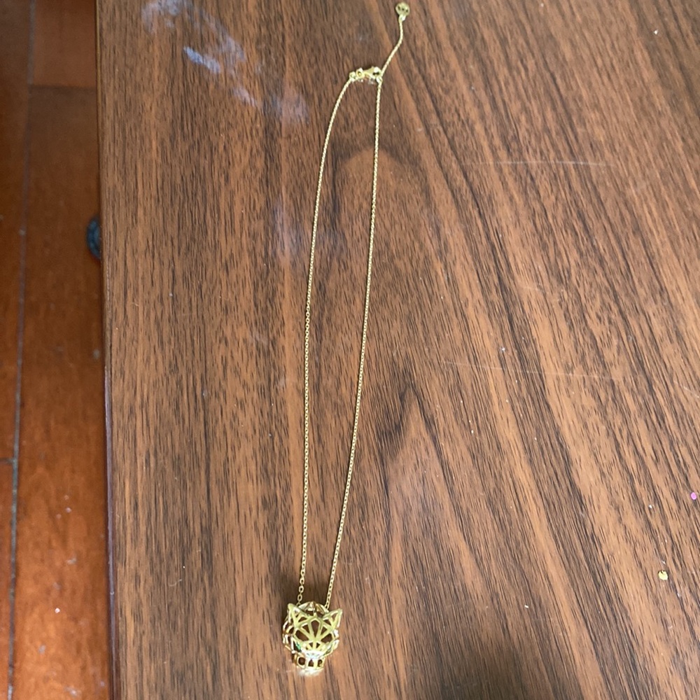 18kt Pure Solid Lightweight Skeleton Skull Panthe… - image 3